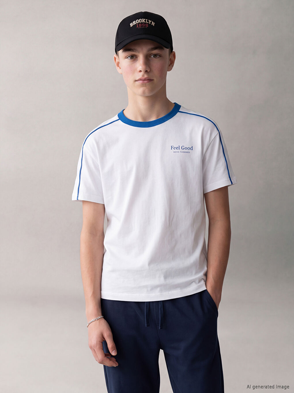Boys' Joggers with Elastic Waistband-1