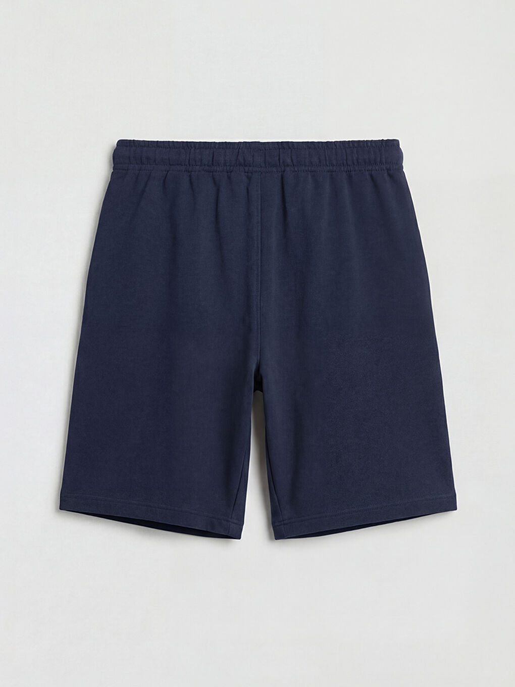 Lacivert Beli Lastikli Erkek Çocuk Şort-1