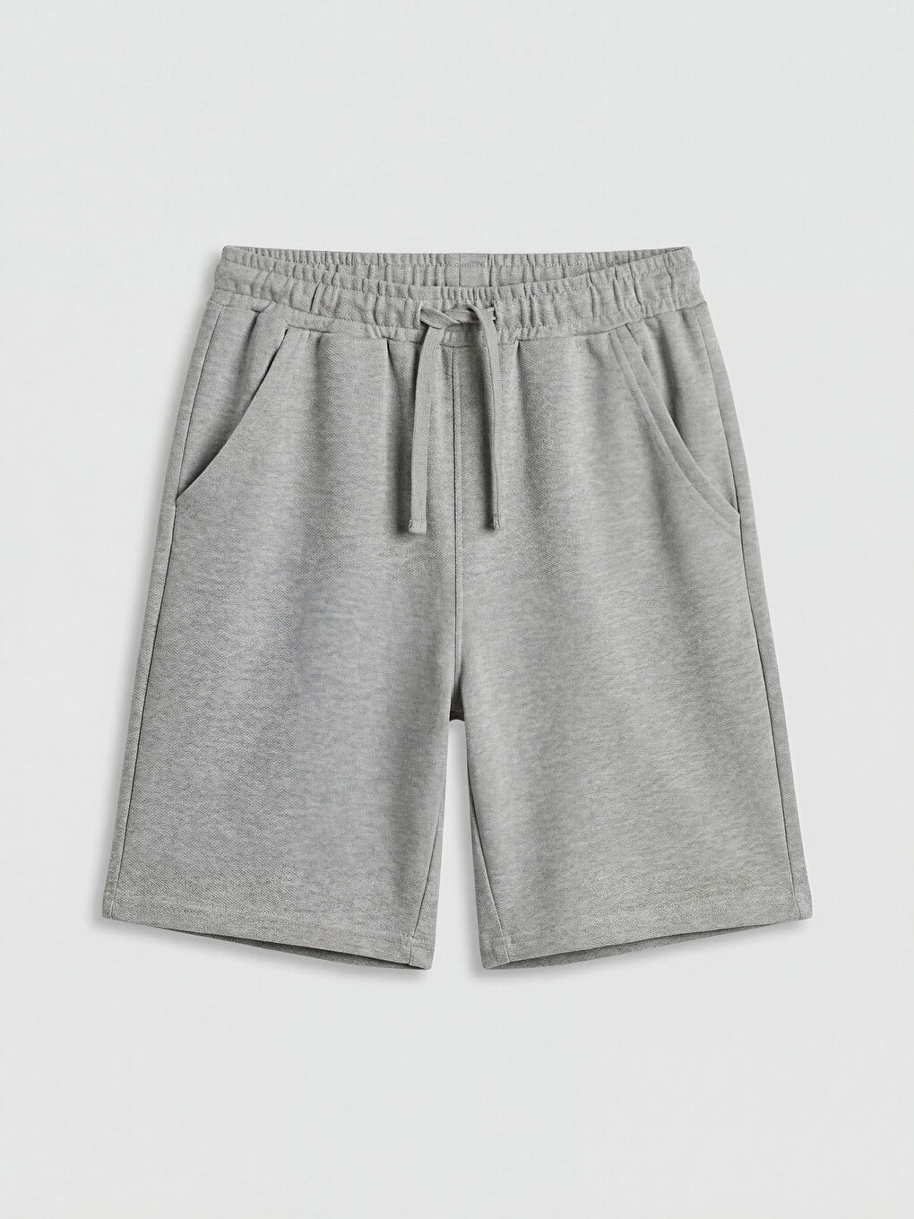 Elastische Taille Jungen Piqué-Shorts