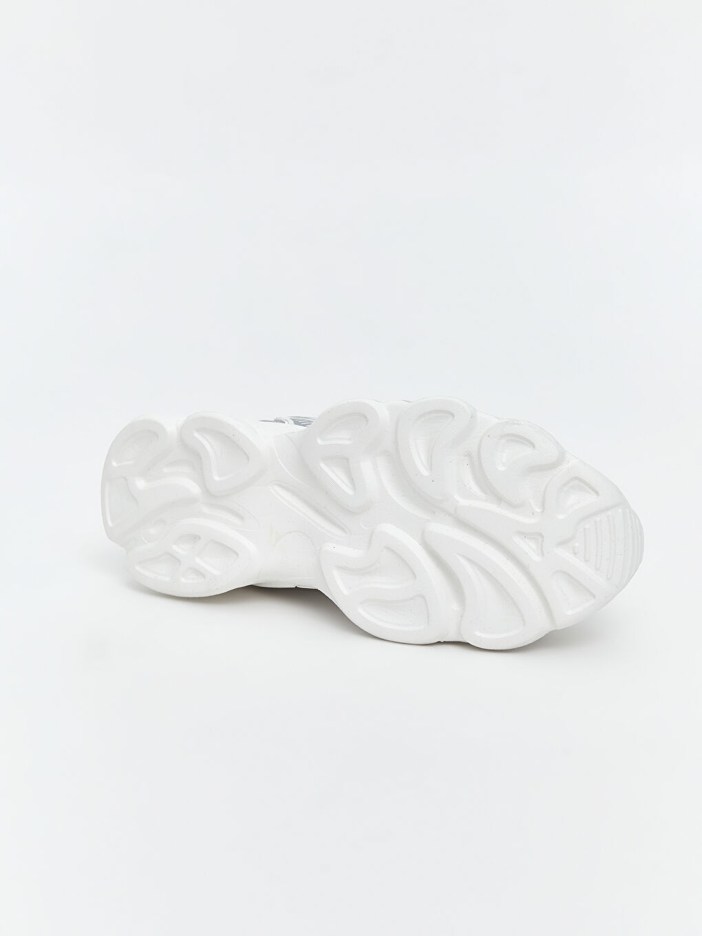 Beyaz Bağcıklı Kız Çocuk Spor Ayakkabı-3