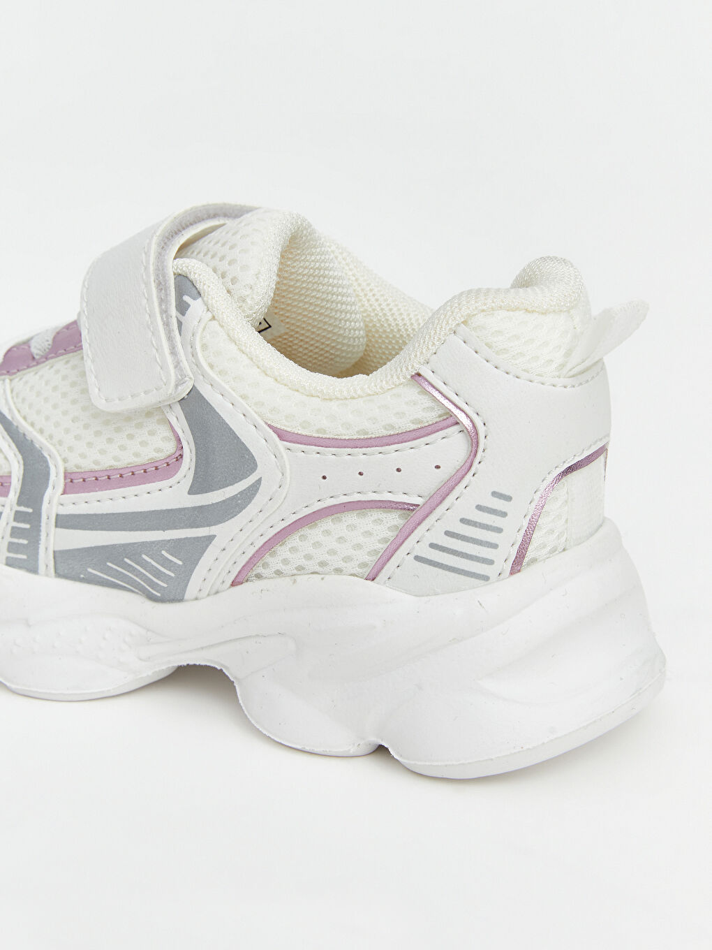 Beyaz Rahat Tabanlı Kız Çocuk Spor Ayakkabı-4