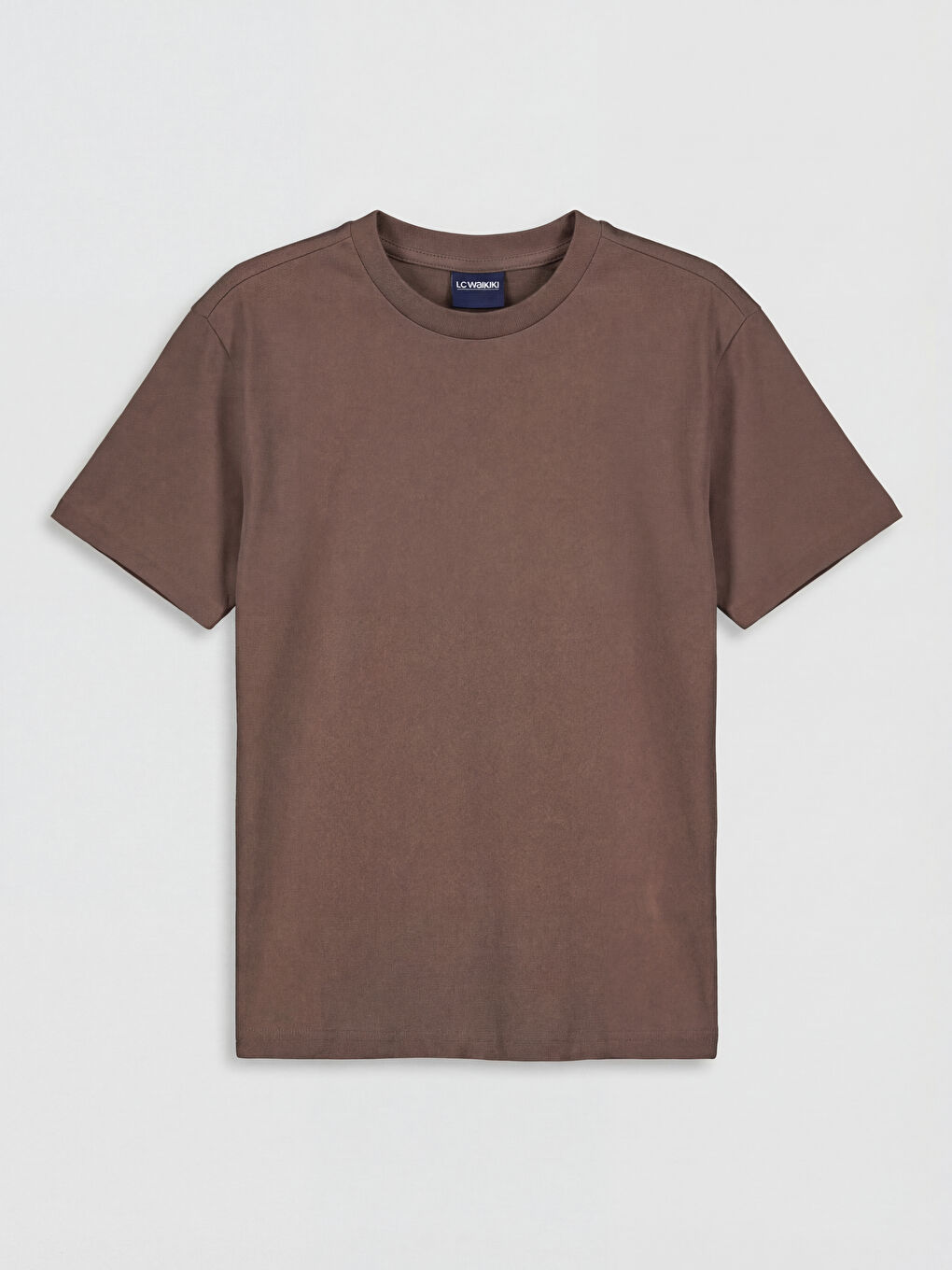 Bej Bisiklet Yaka Erkek Çocuk Tişört 2'li-4