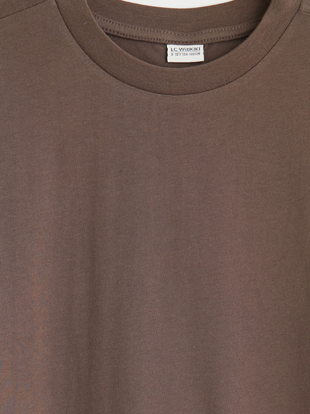 Bej Bisiklet Yaka Erkek Çocuk Tişört 2'li-6