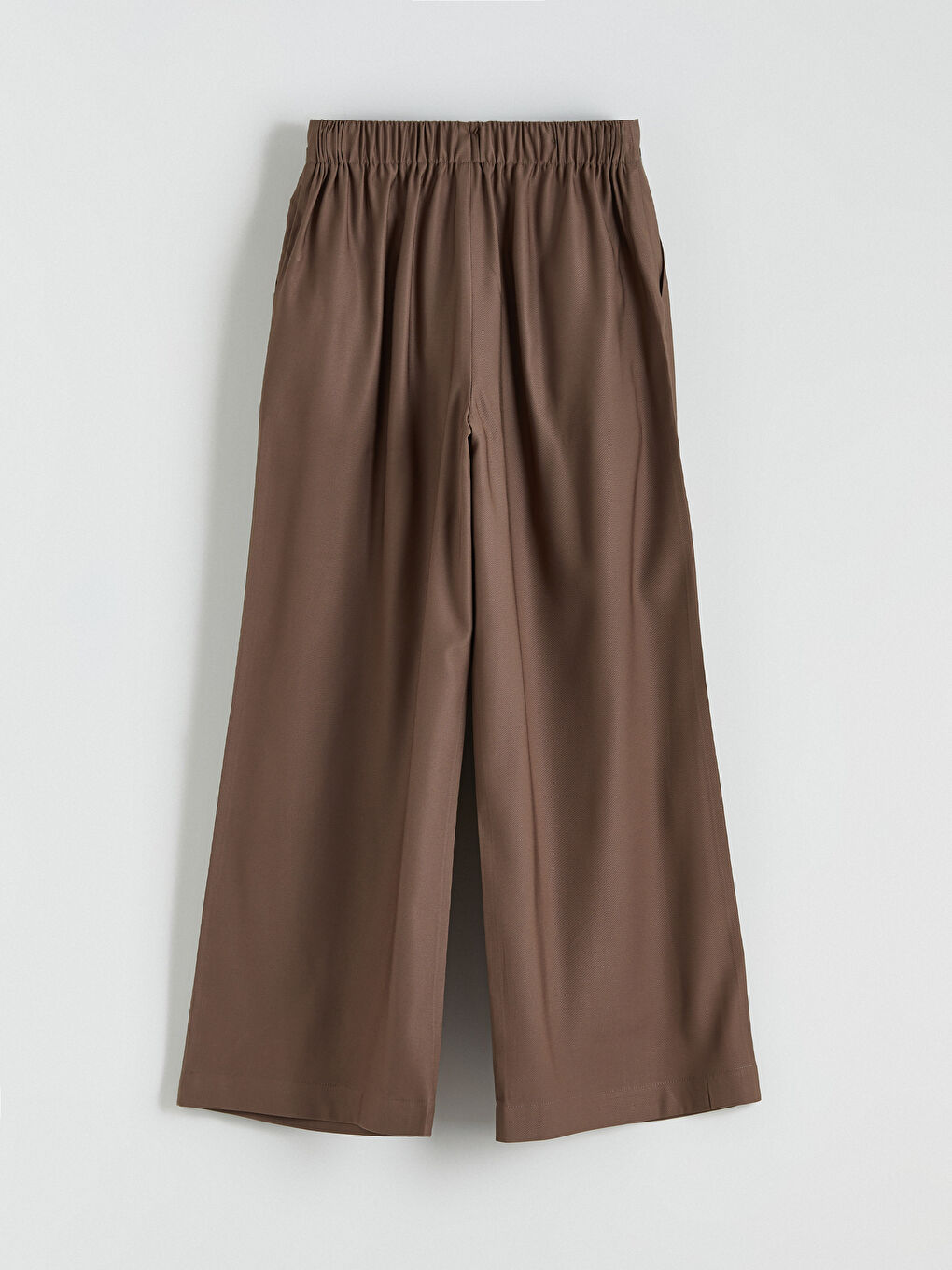 Girls' Wide-Leg Pleated Trousers-2