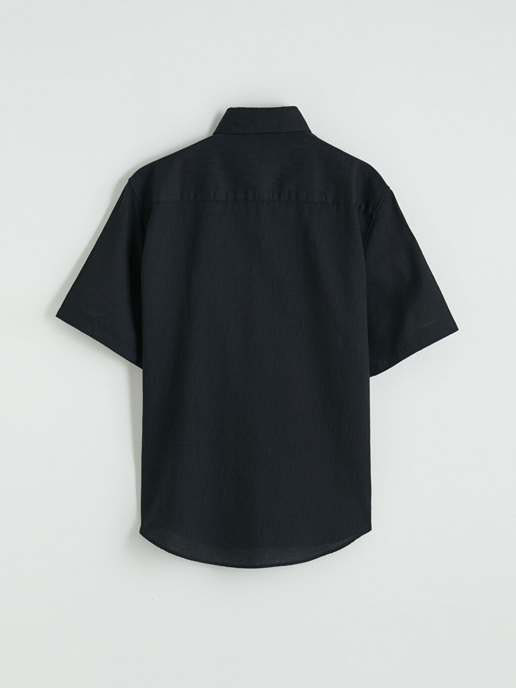 Regular Fit Crinkle Men's Shirt-6