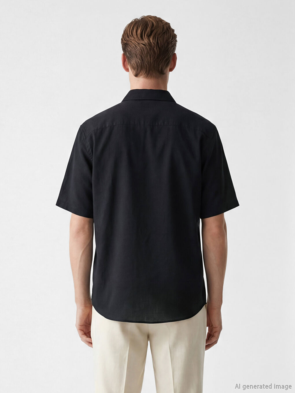 Regular Fit Crinkle Men's Shirt-3