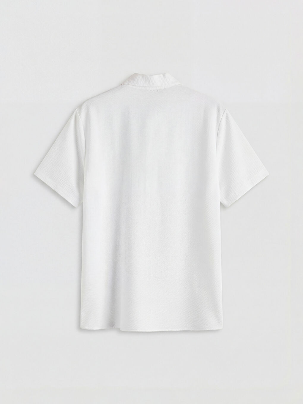 Ekru Regular Fit Erkek Gömlek-1