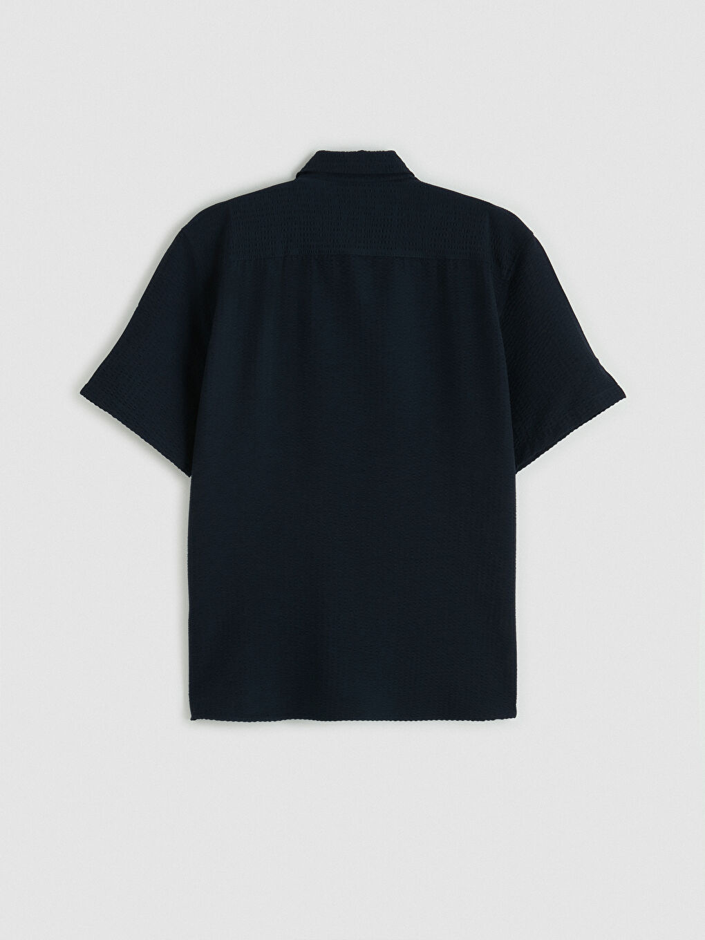 Lacivert Regular Fit Erkek Gömlek-6