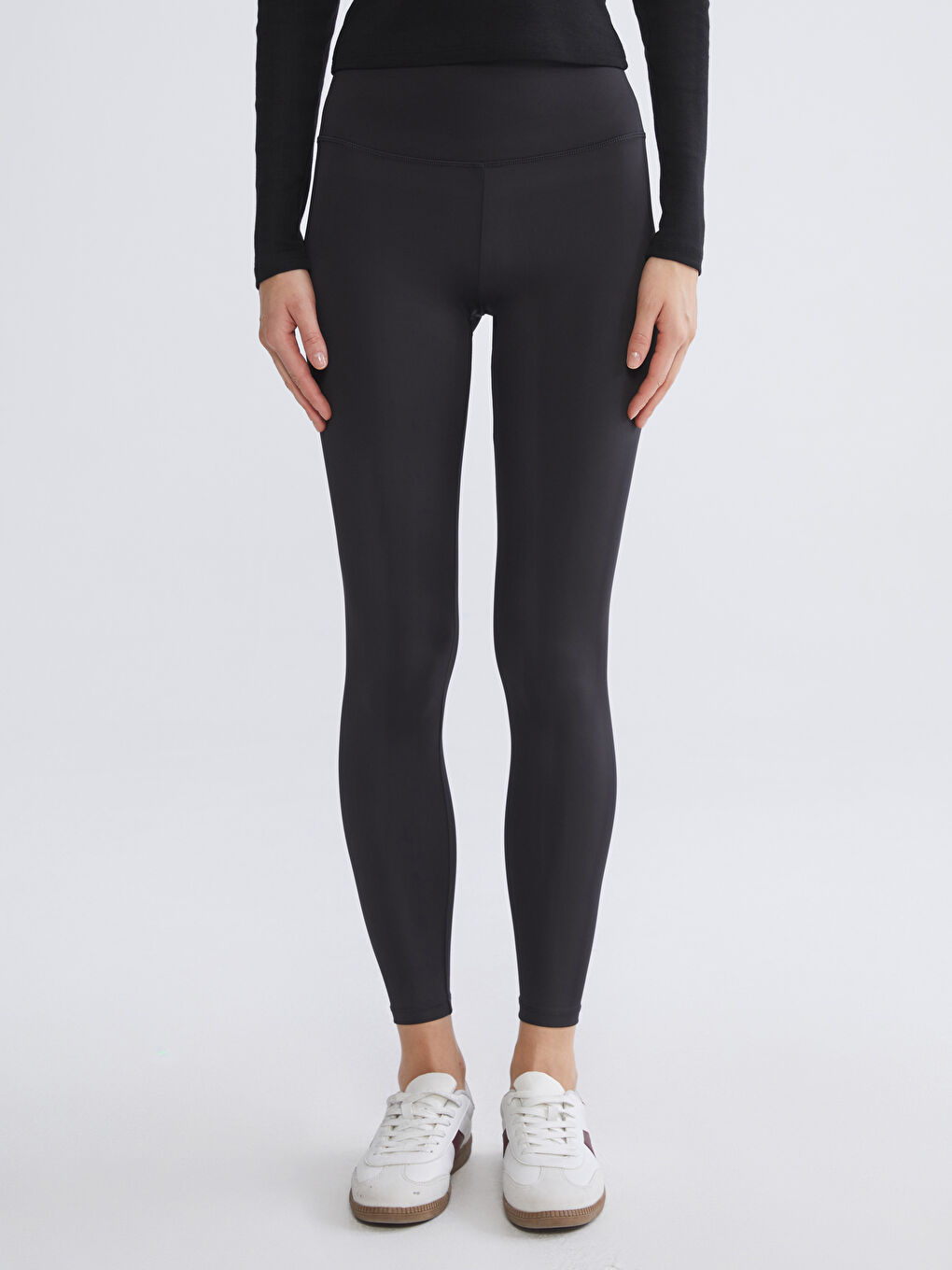 Women's Active Leggings with Elastic Waistband-1