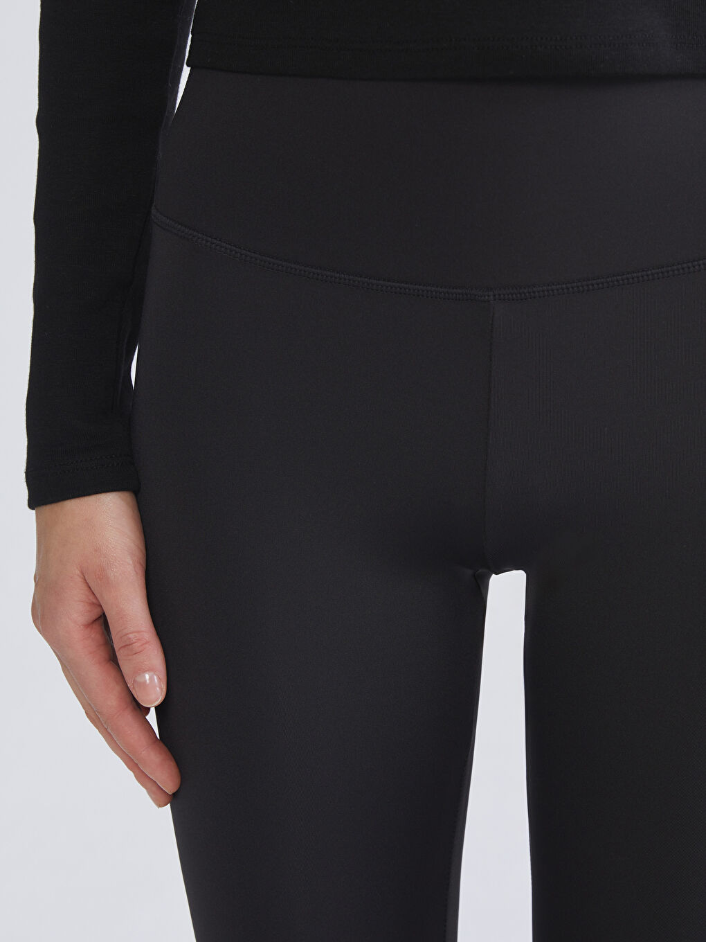 Women's Active Leggings with Elastic Waistband-2