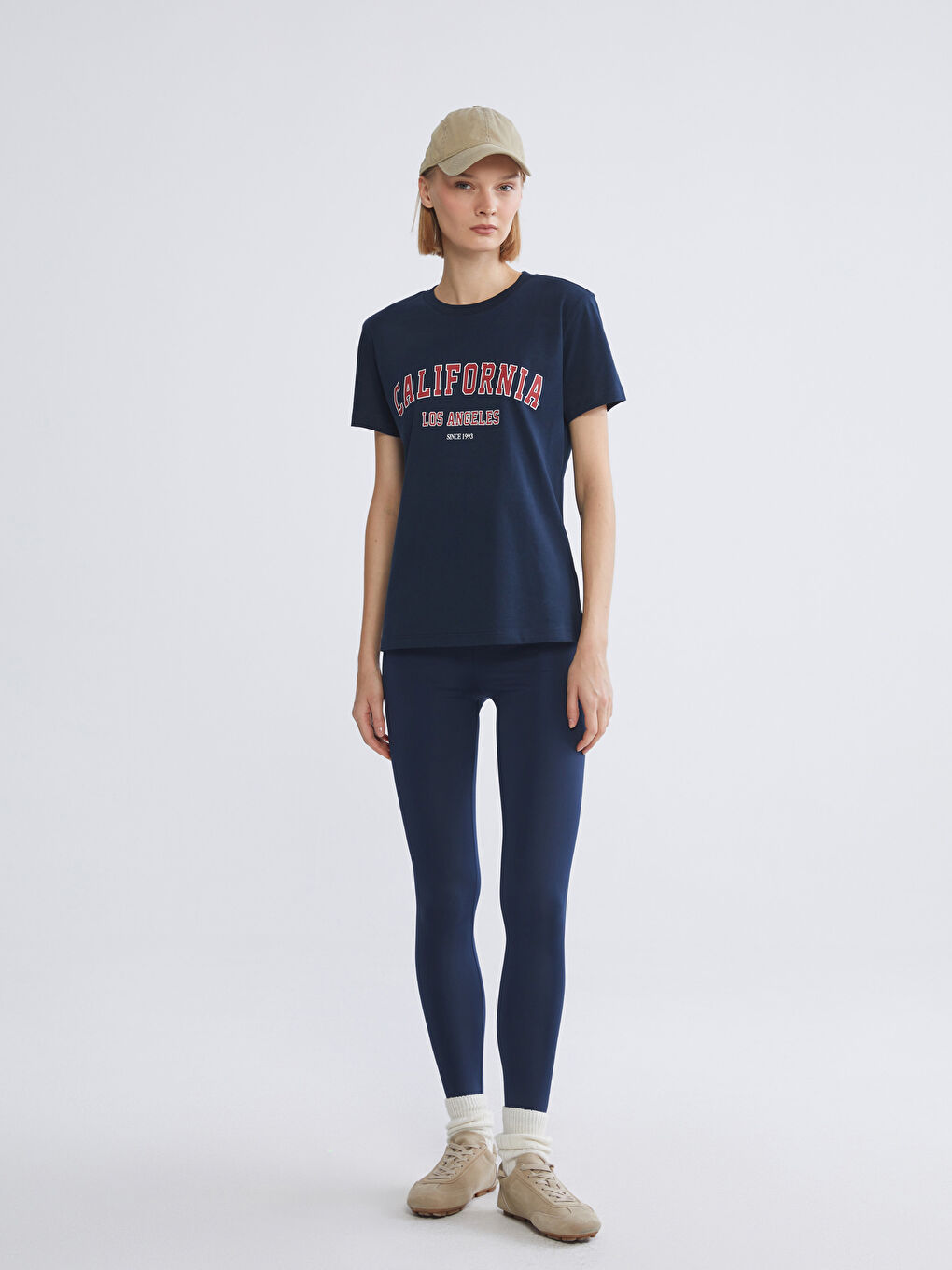 Women's Active Leggings with Elastic Waistband