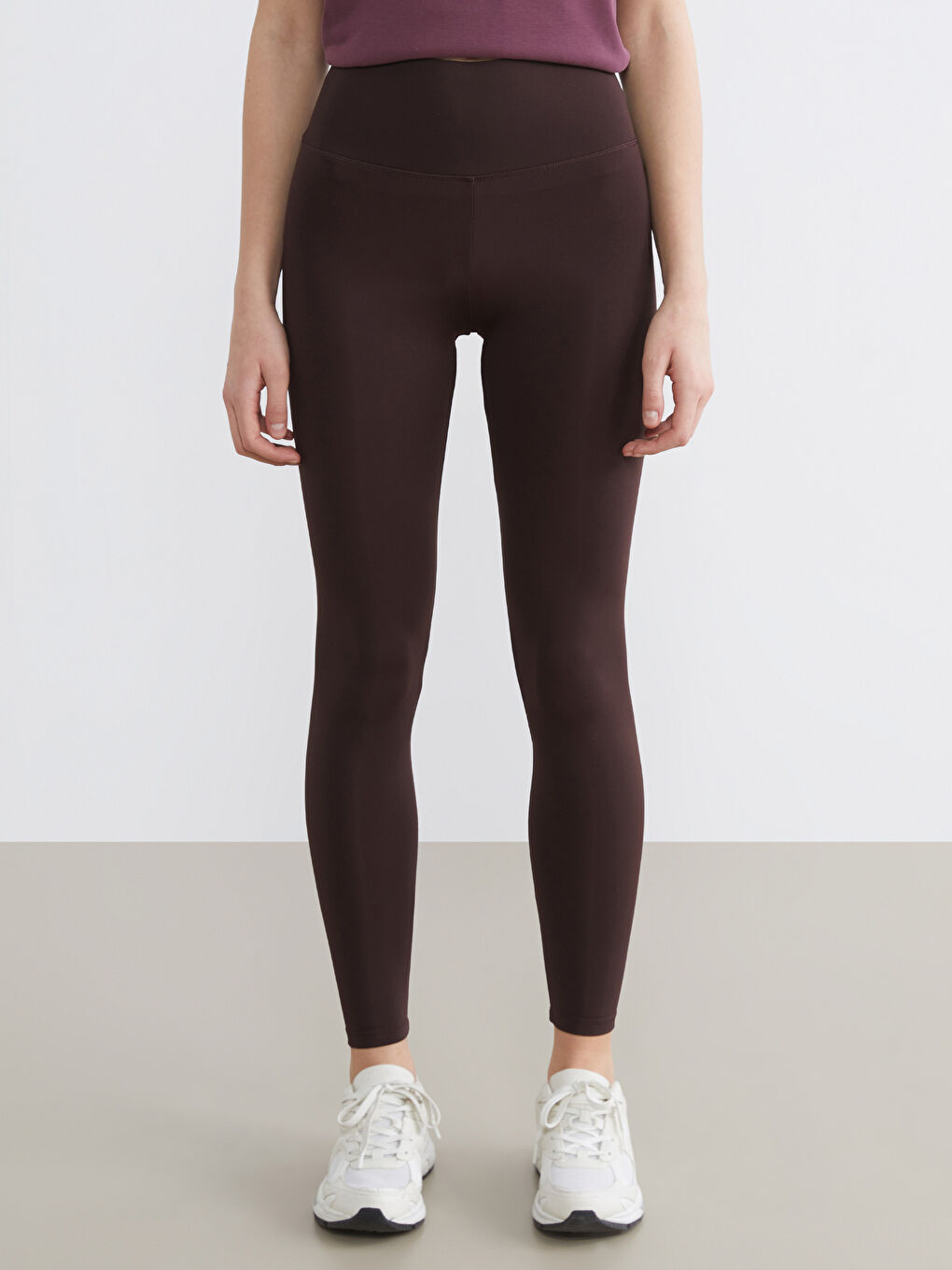 Κολάν Active για γυναίκες με ελαστική ζώνη μέσης-1