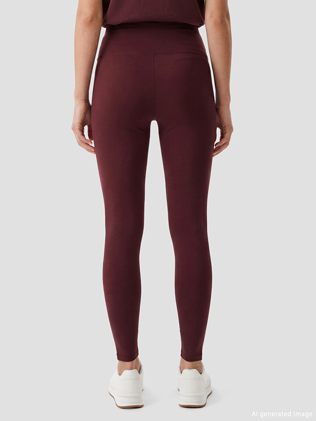 Κολάν Active για γυναίκες με ελαστική ζώνη μέσης-2