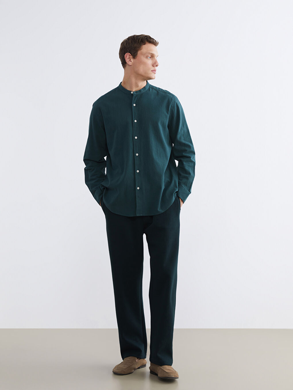 Мужская рубашка стандартного кроя-1