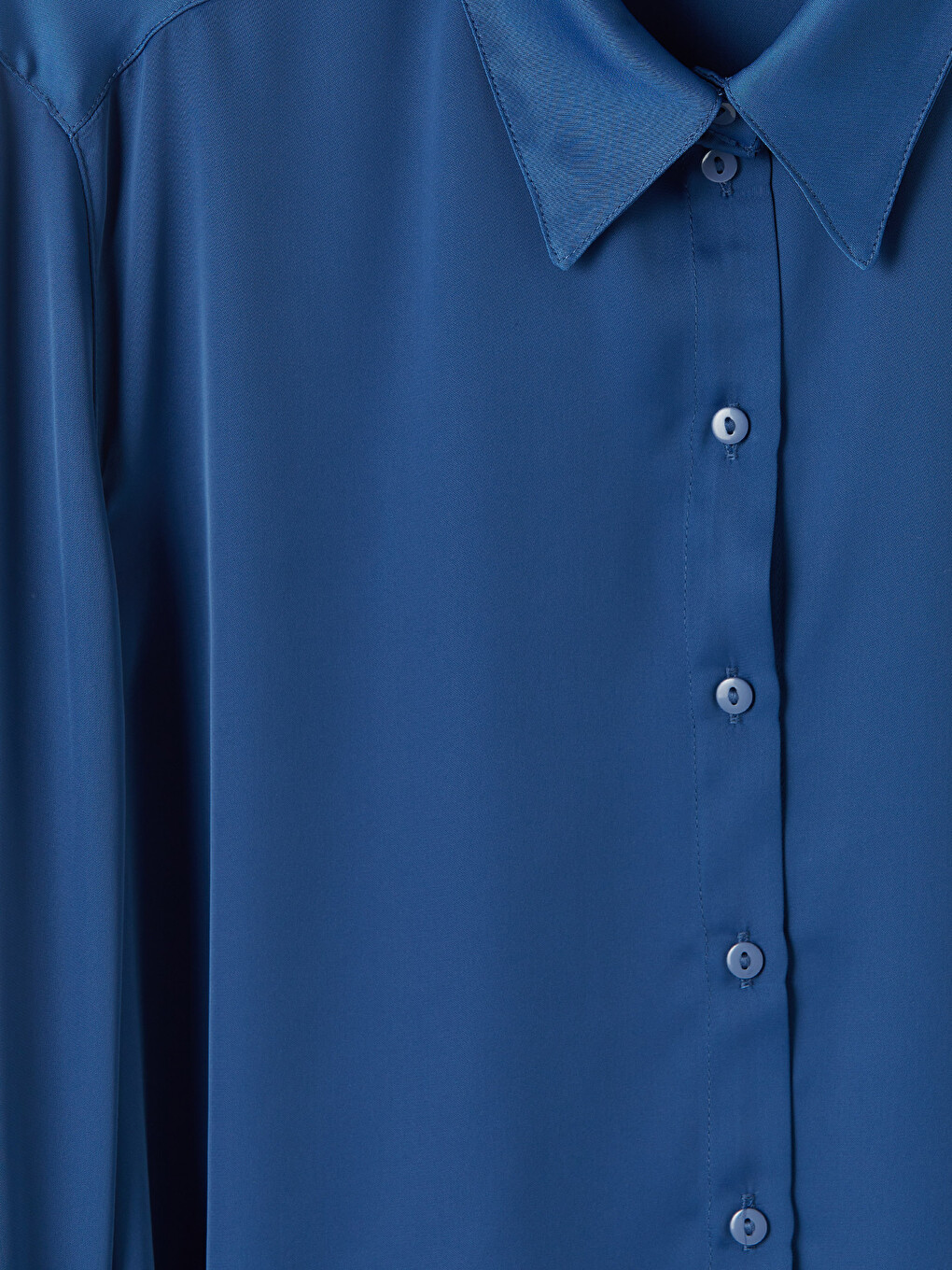 Oversize Satin Women's Shirt-6