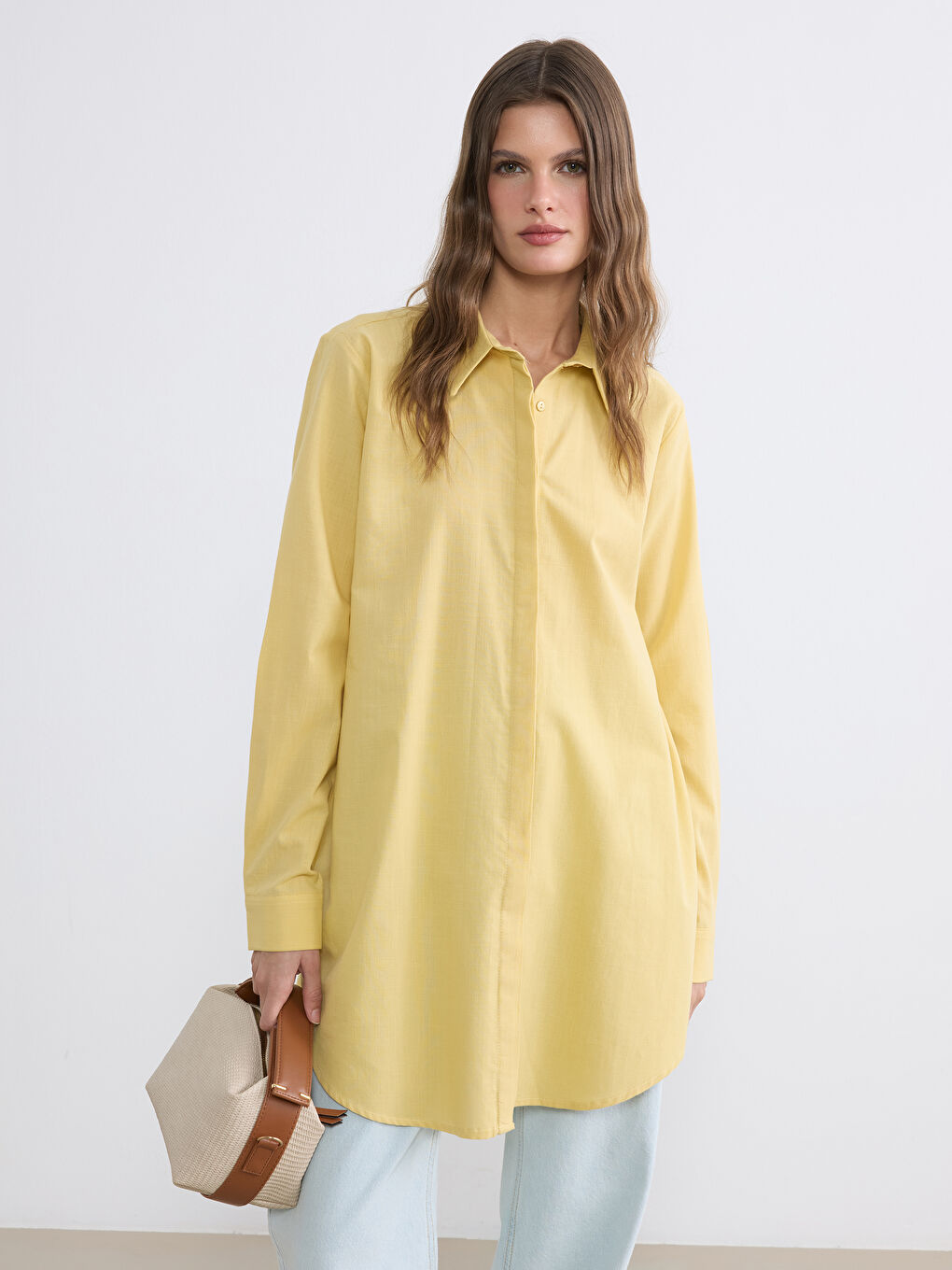 Woman YELLOW Shirt Tunic