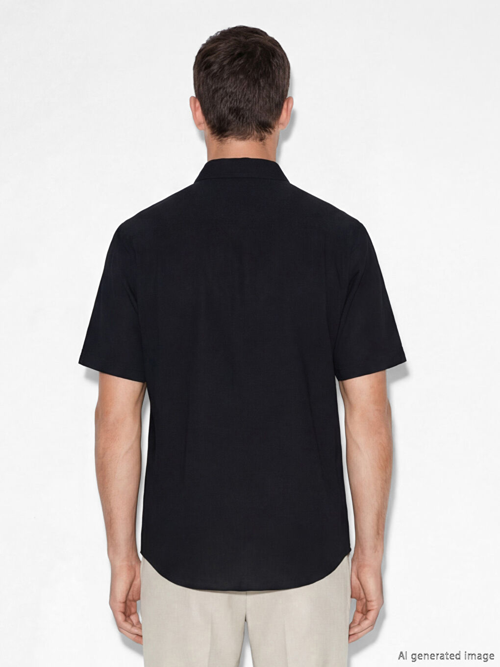 Regular Fit Dobby Men's Shirt-3