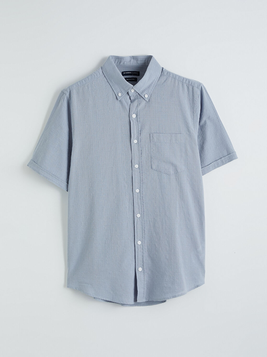 Mavi Regular Fit Armürlü Erkek Gömlek-3