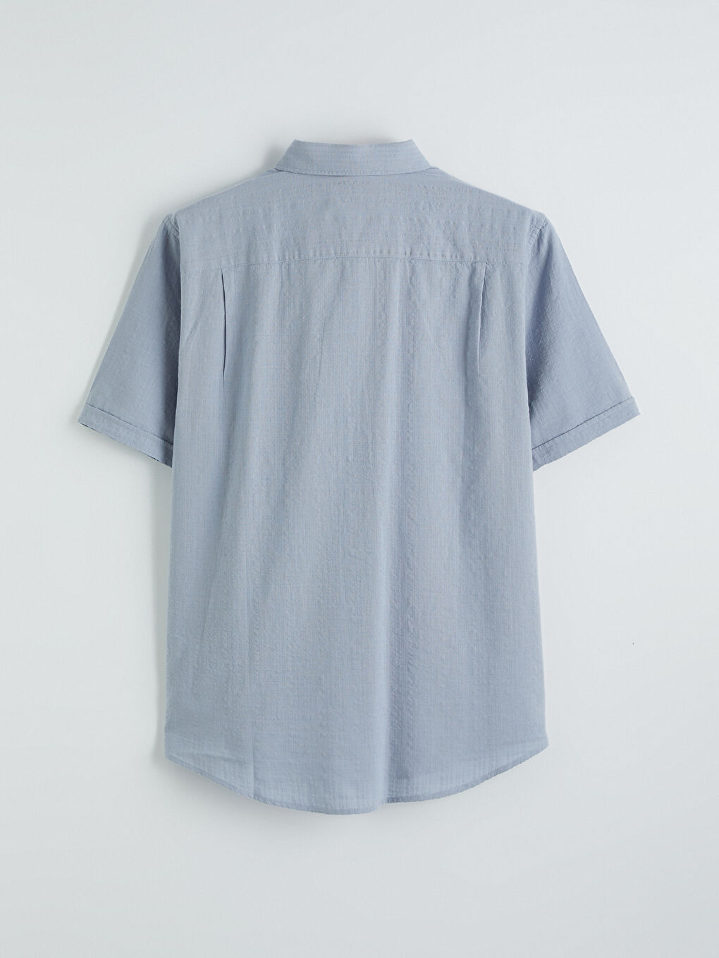 Mavi Regular Fit Armürlü Erkek Gömlek-5