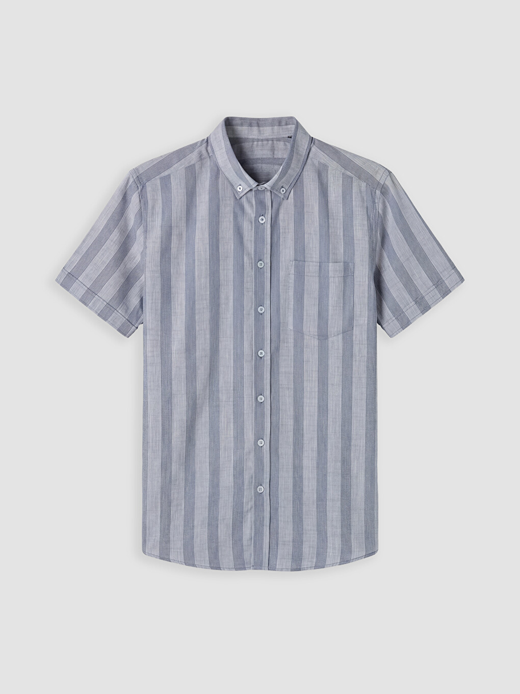 Regular Fit Striped Dobby Men's Shirt-6