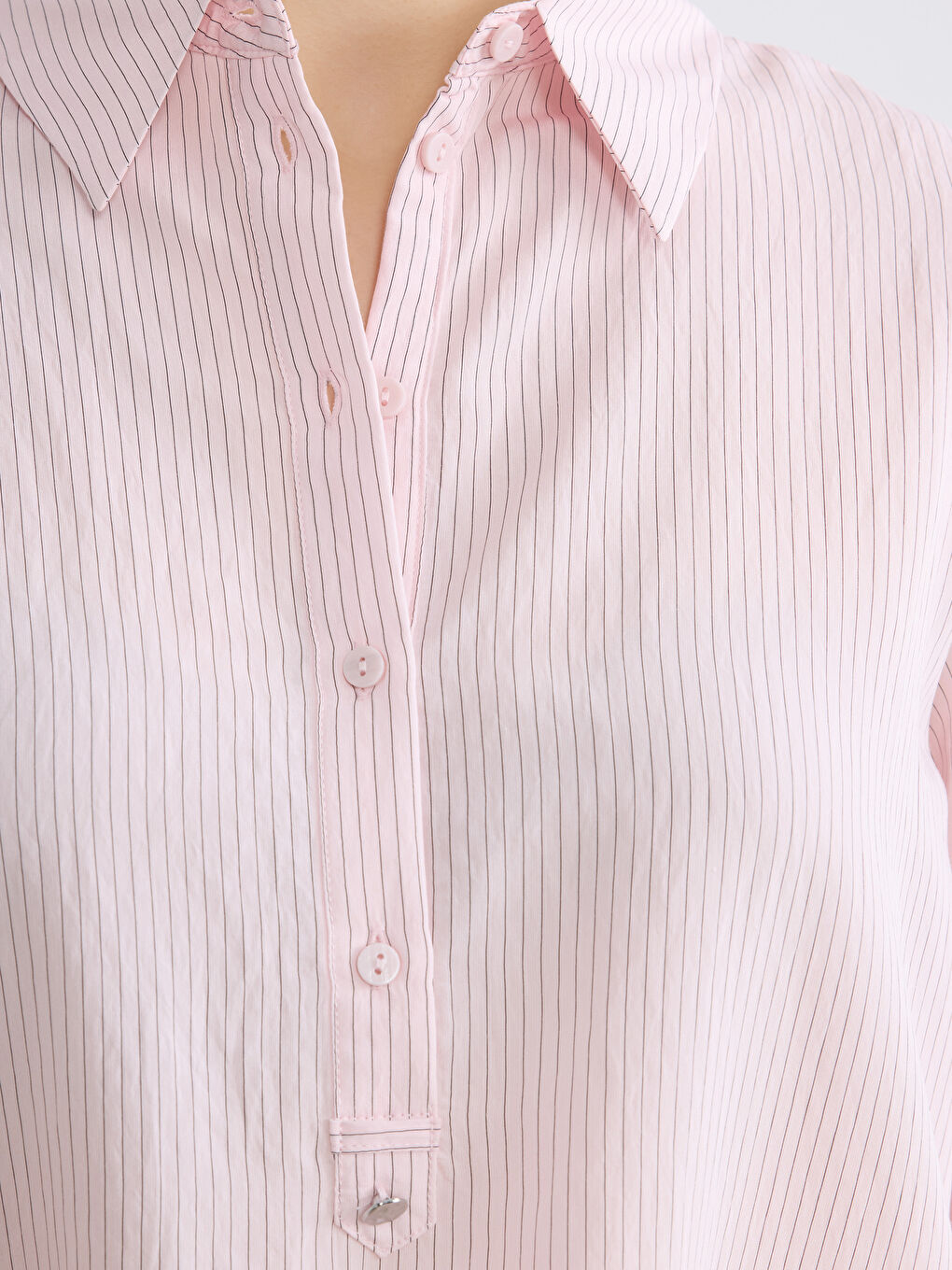 ქალი ვარდისფერი პერანგი ტუნიკა-2