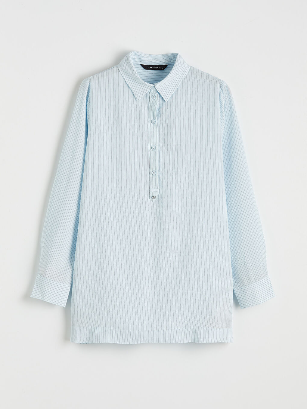 Woman BLUE Shirt Tunic-4