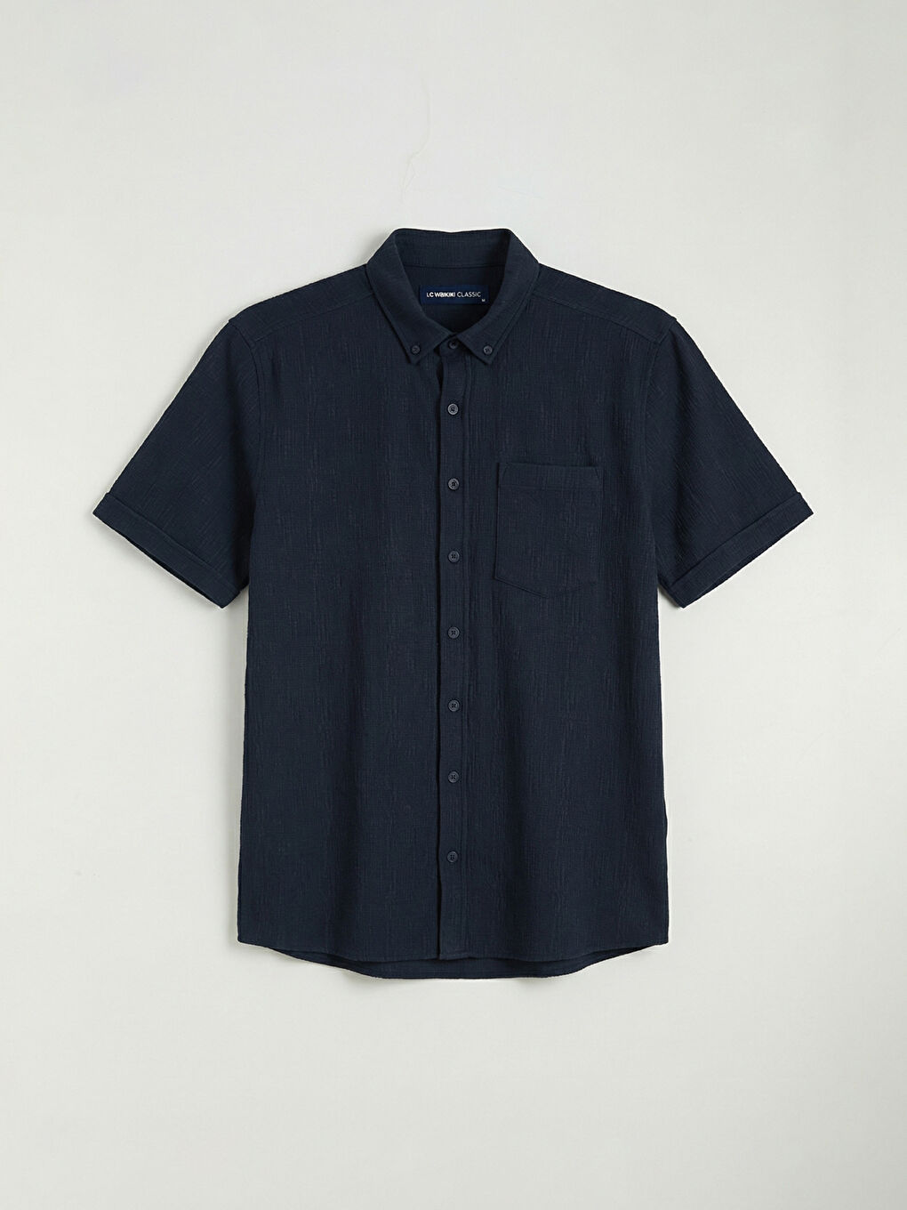 Lacivert Regular Fit Erkek Gömlek