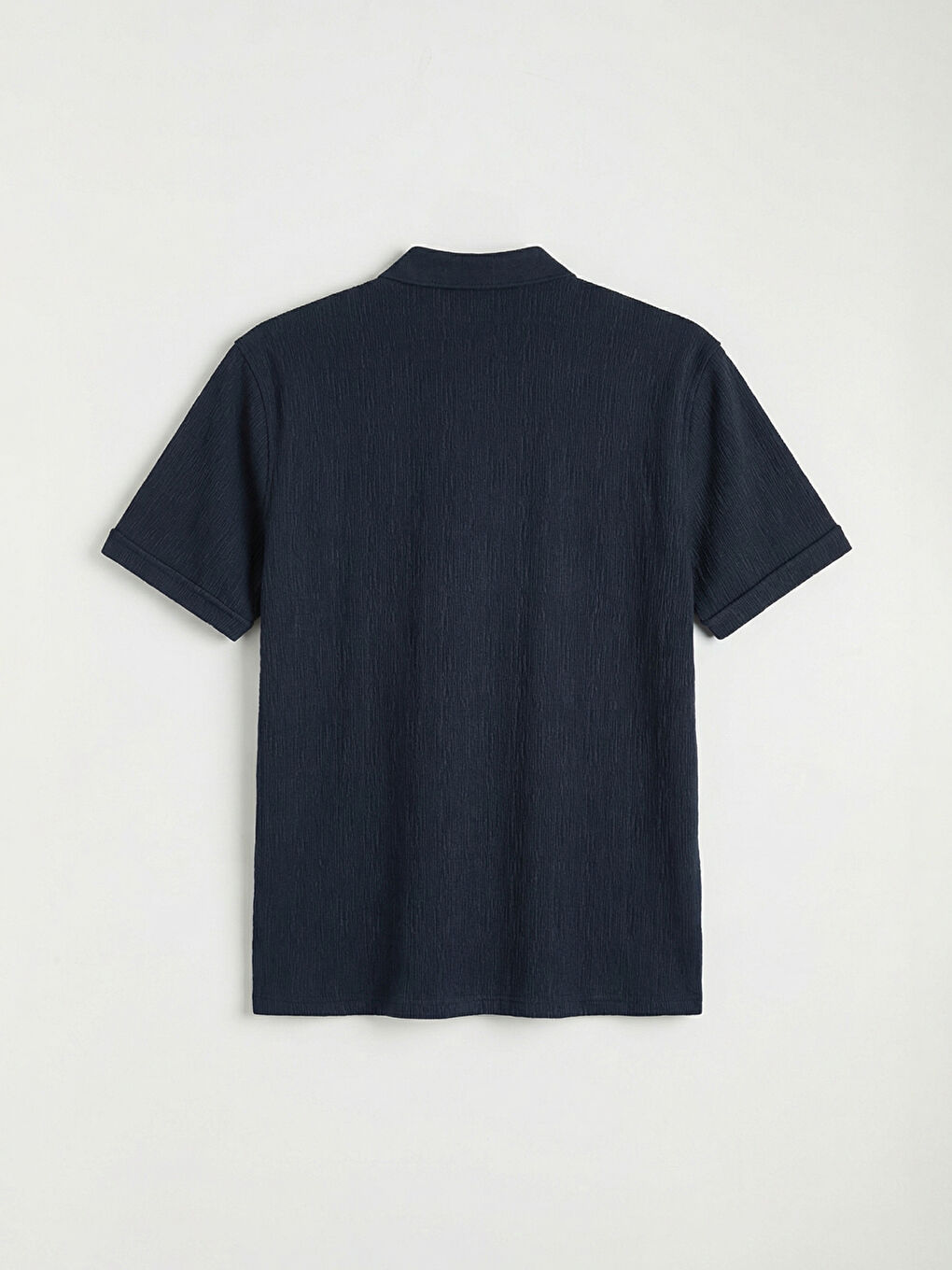 Lacivert Regular Fit Erkek Gömlek-1