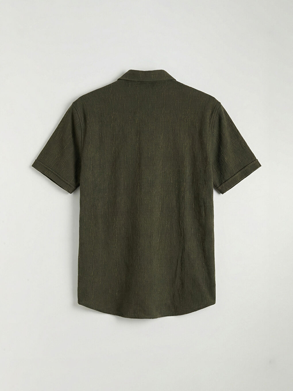 Haki Regular Fit Erkek Gömlek-5