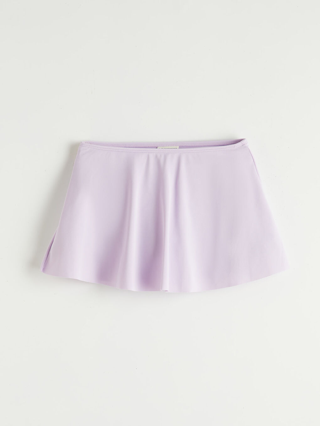 Lila Baskılı Kız Çocuk Etekli Bikini-3