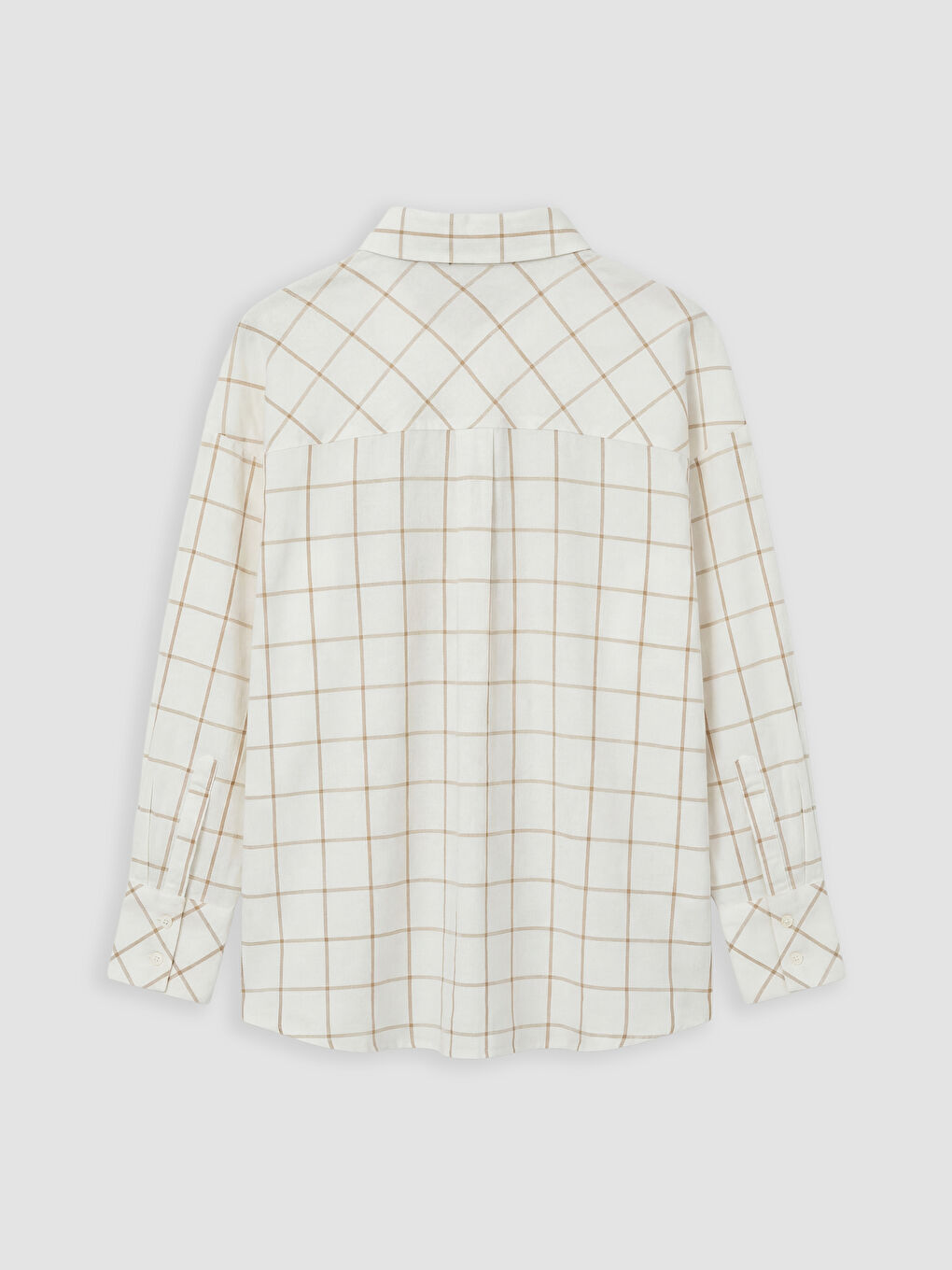 Женщины Бежевый Рубашка-1