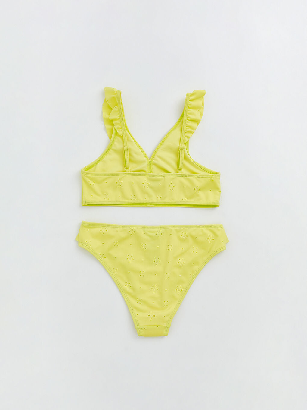 Yeşil Fisto Kız Çocuk Bikini-1