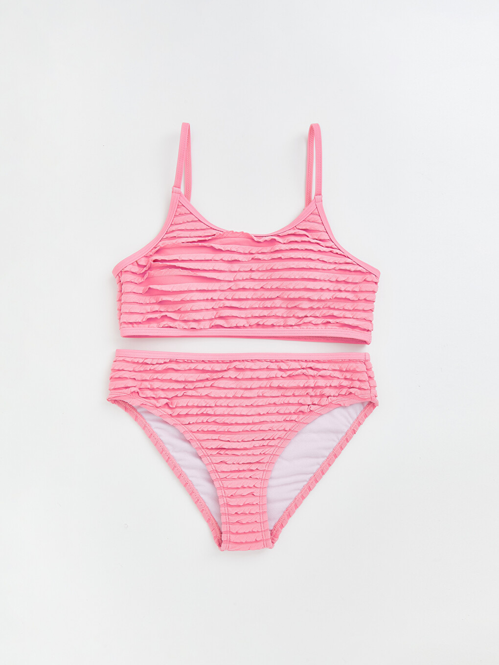 Pembe Kız Çocuk Bikini Takımı