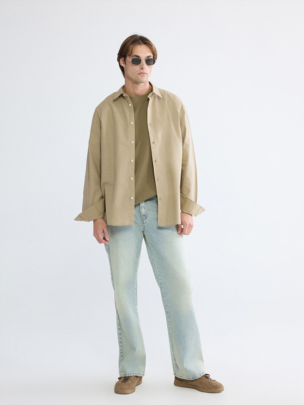 Man BEIGE Shirt-1