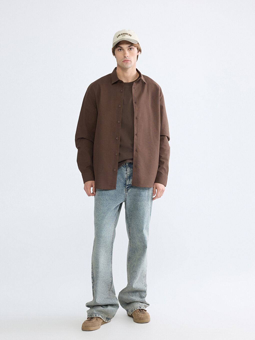 Man BROWN Shirt-1