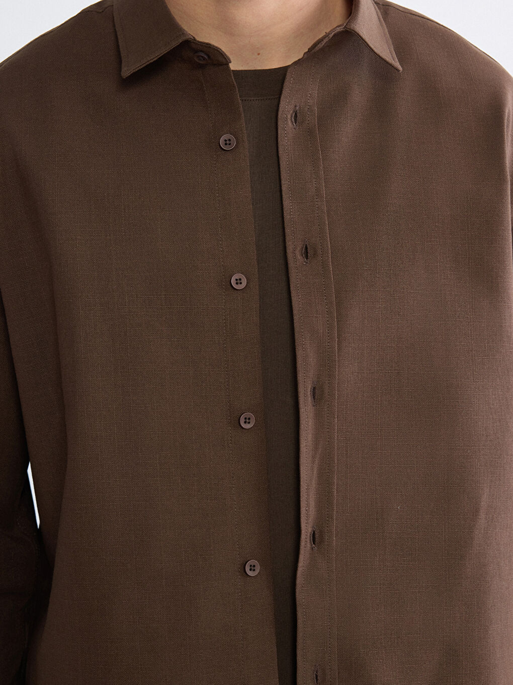 Man BROWN Shirt-2