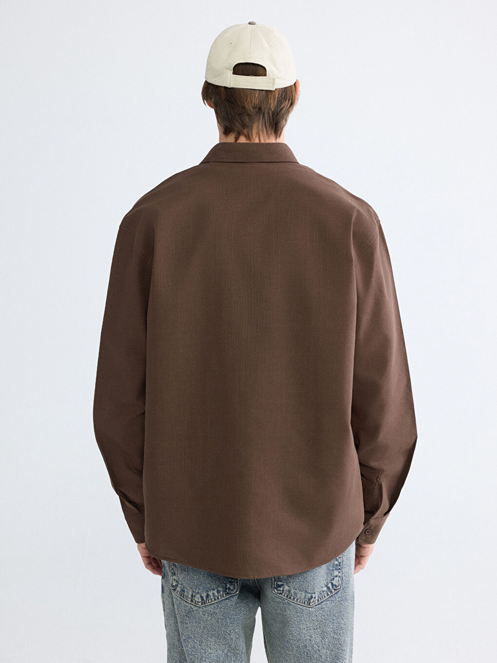 Man BROWN Shirt-3
