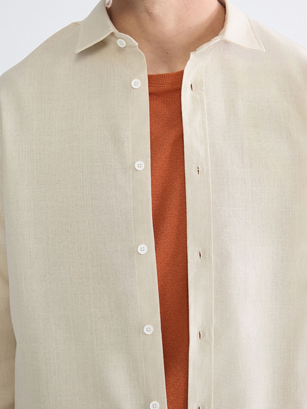 Man BEIGE Shirt-2