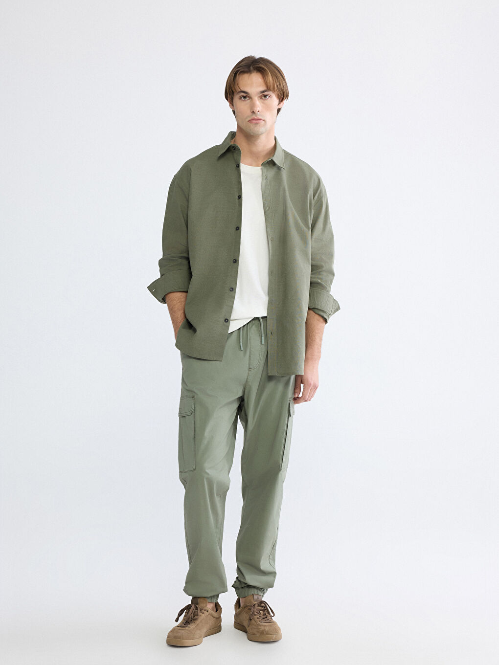 Man KHAKI Shirt-3