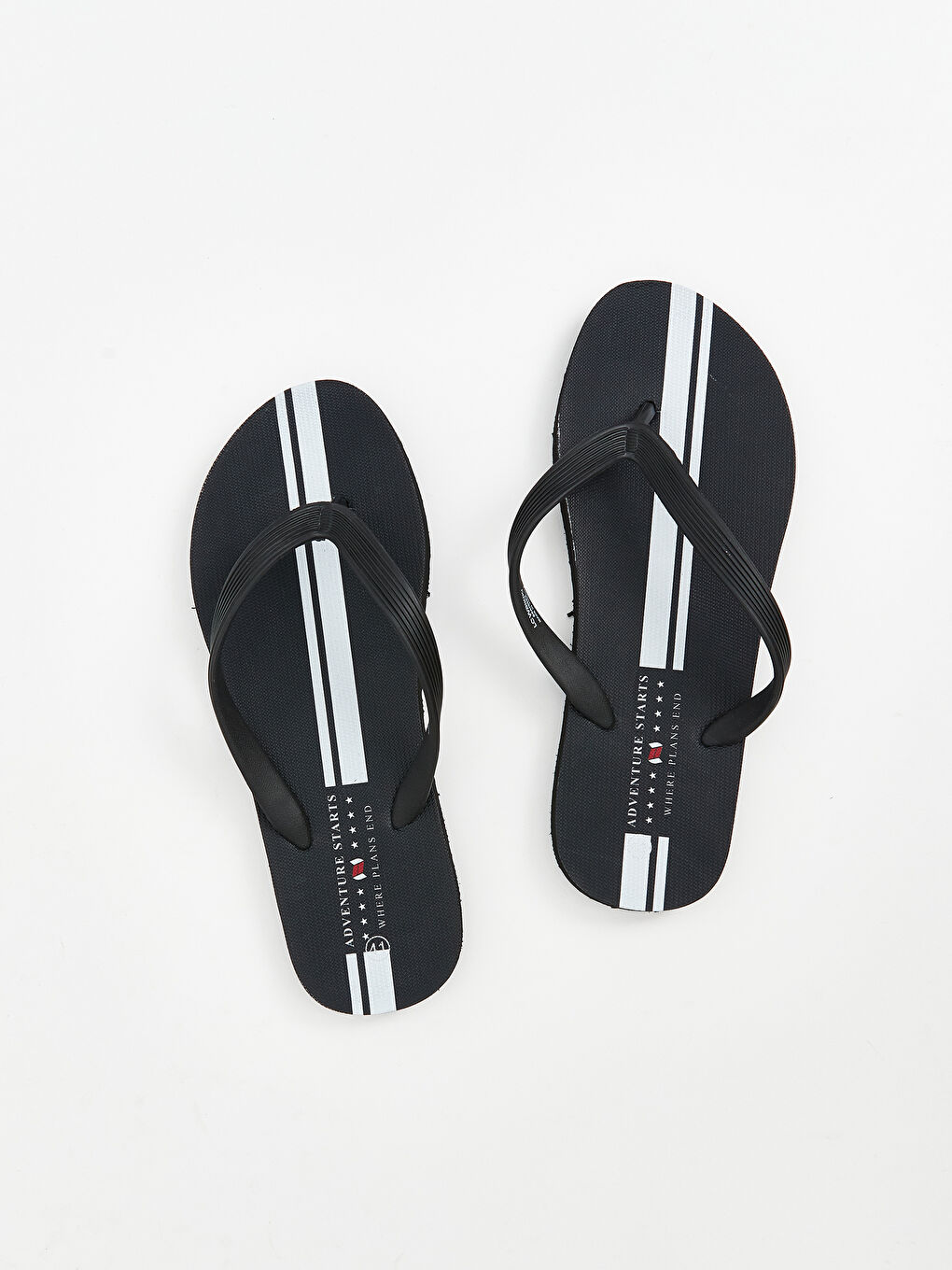 Karışık Tek Bantlı Parmak Arası Erkek Terlik-1