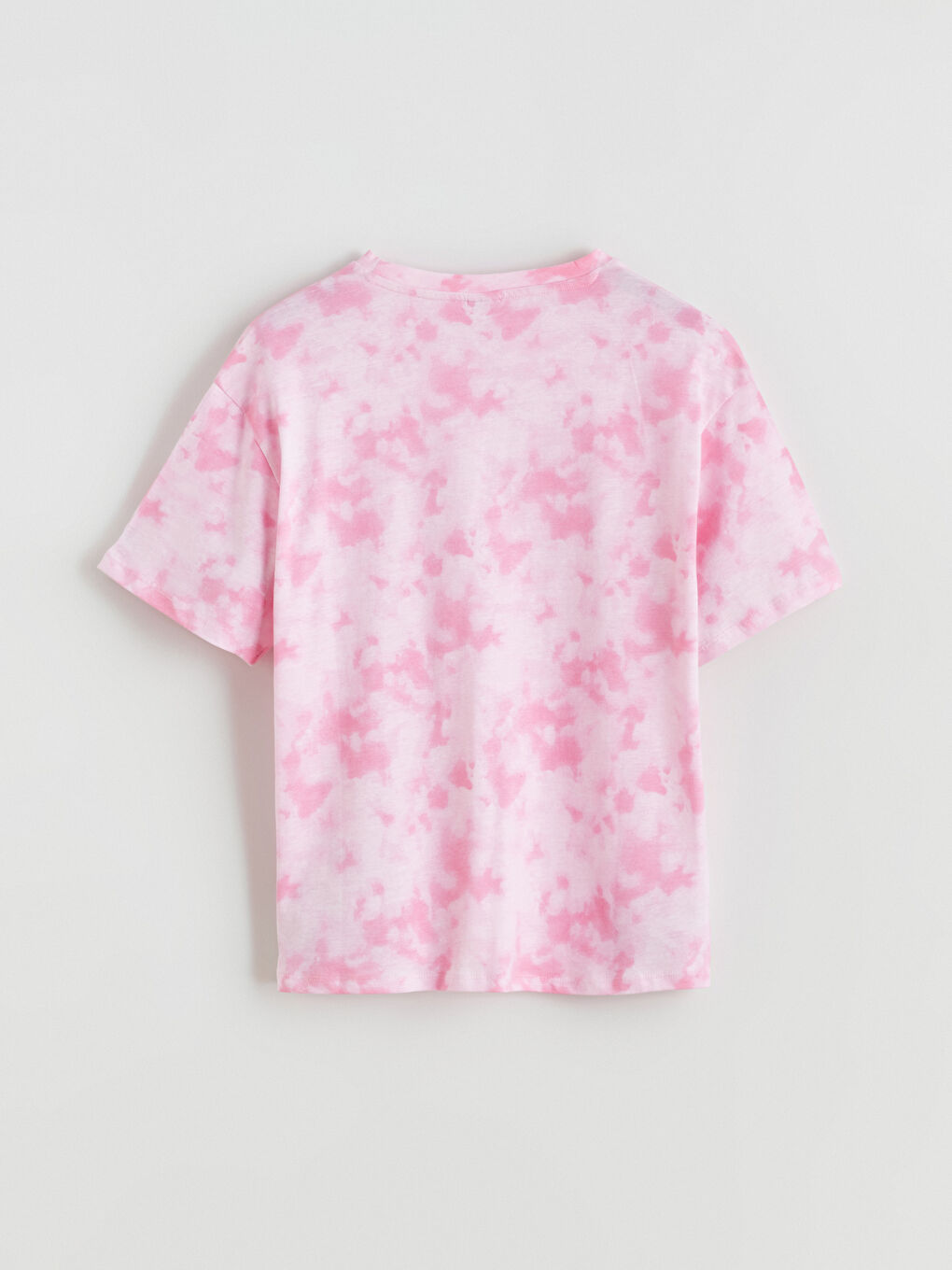 Девочки Розовый Футболка-2