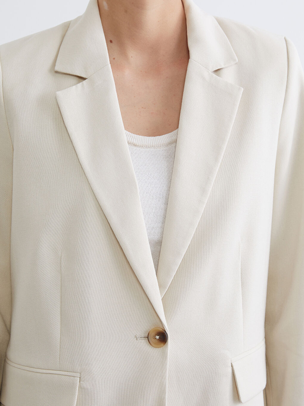 Sacou blazer BEJ Femeie-2