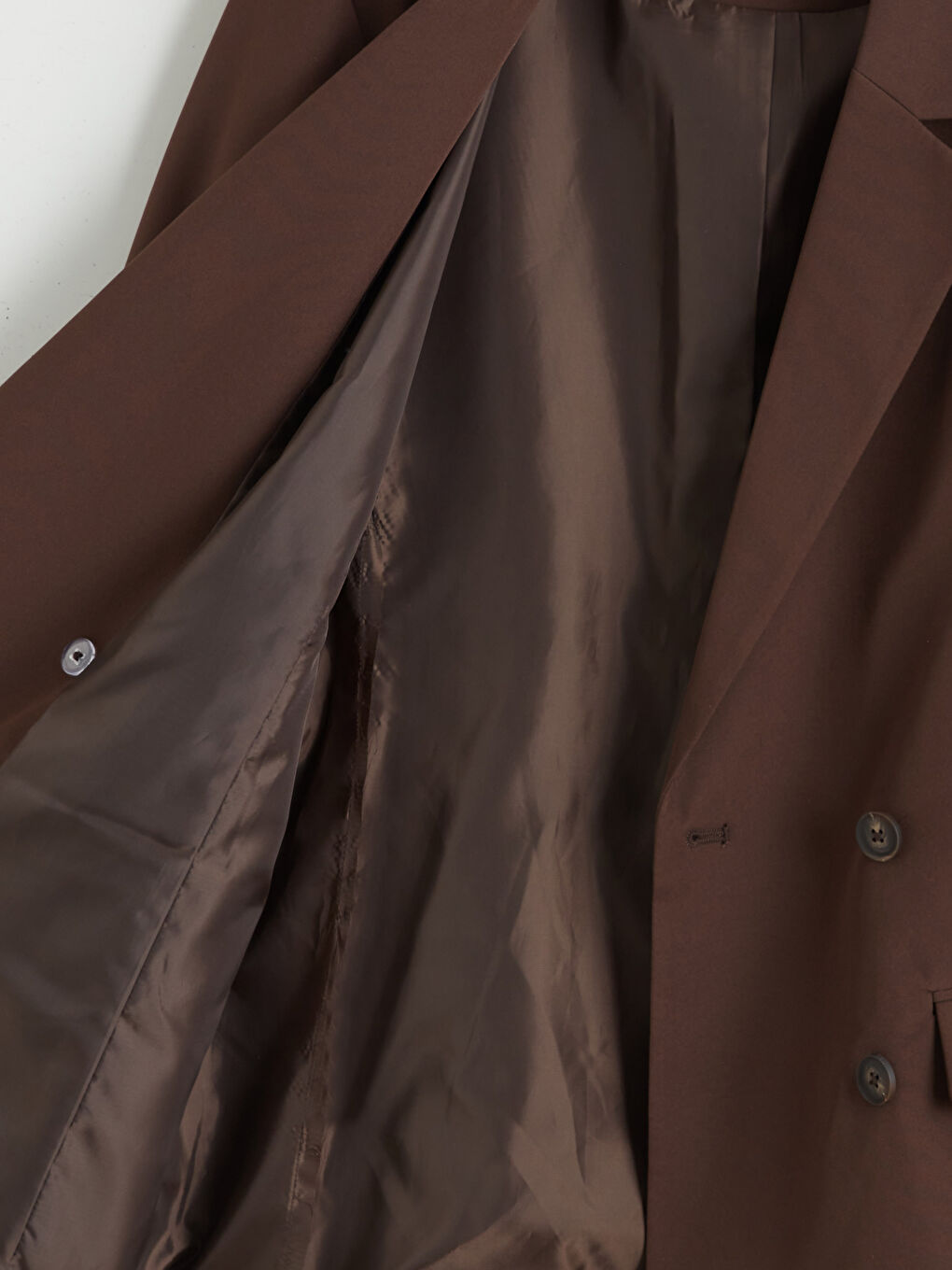 Women's Crepe Blazer Jacket with a Wrap Collar-6