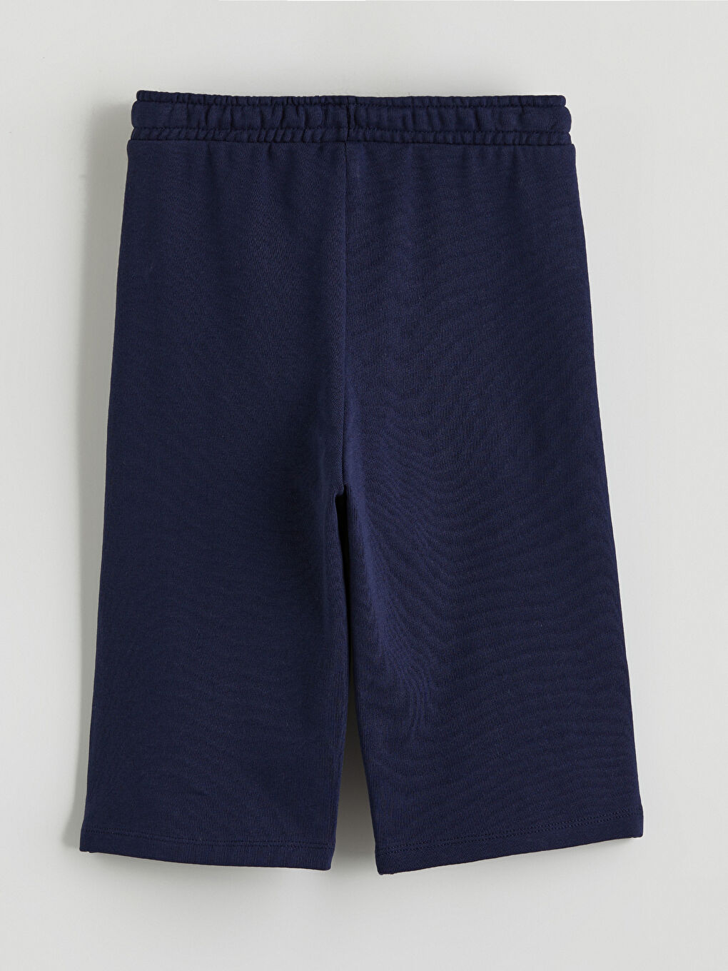 Lacivert Beli Lastikli Erkek Çocuk Şort-2