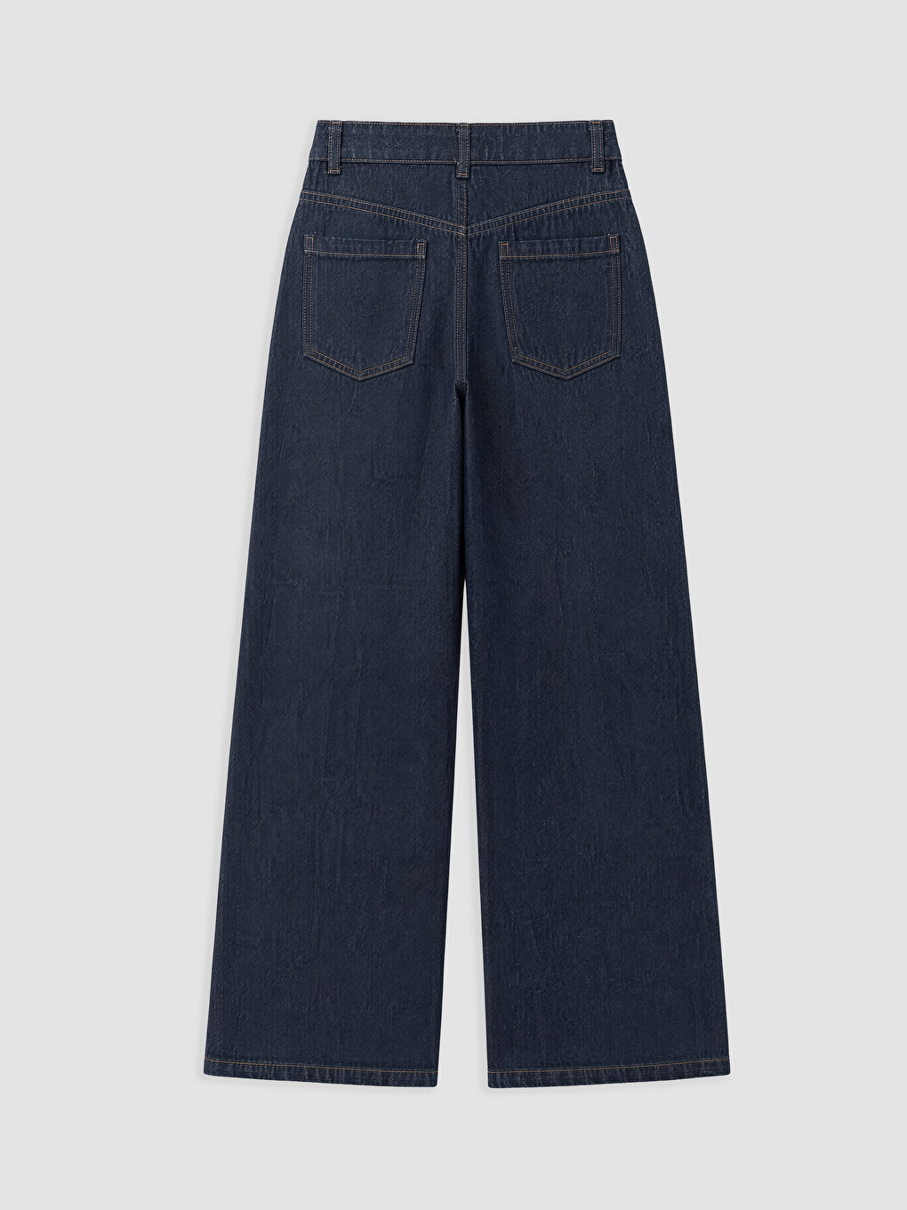 Wideleg Kız Çocuk Jean Pantolon-1