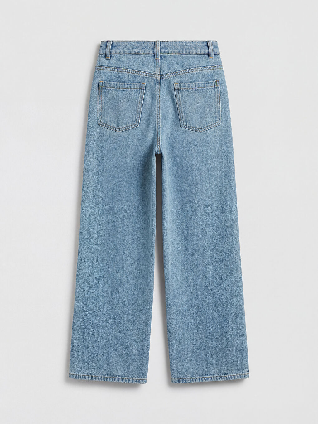 Wideleg Girls' Jeans-1