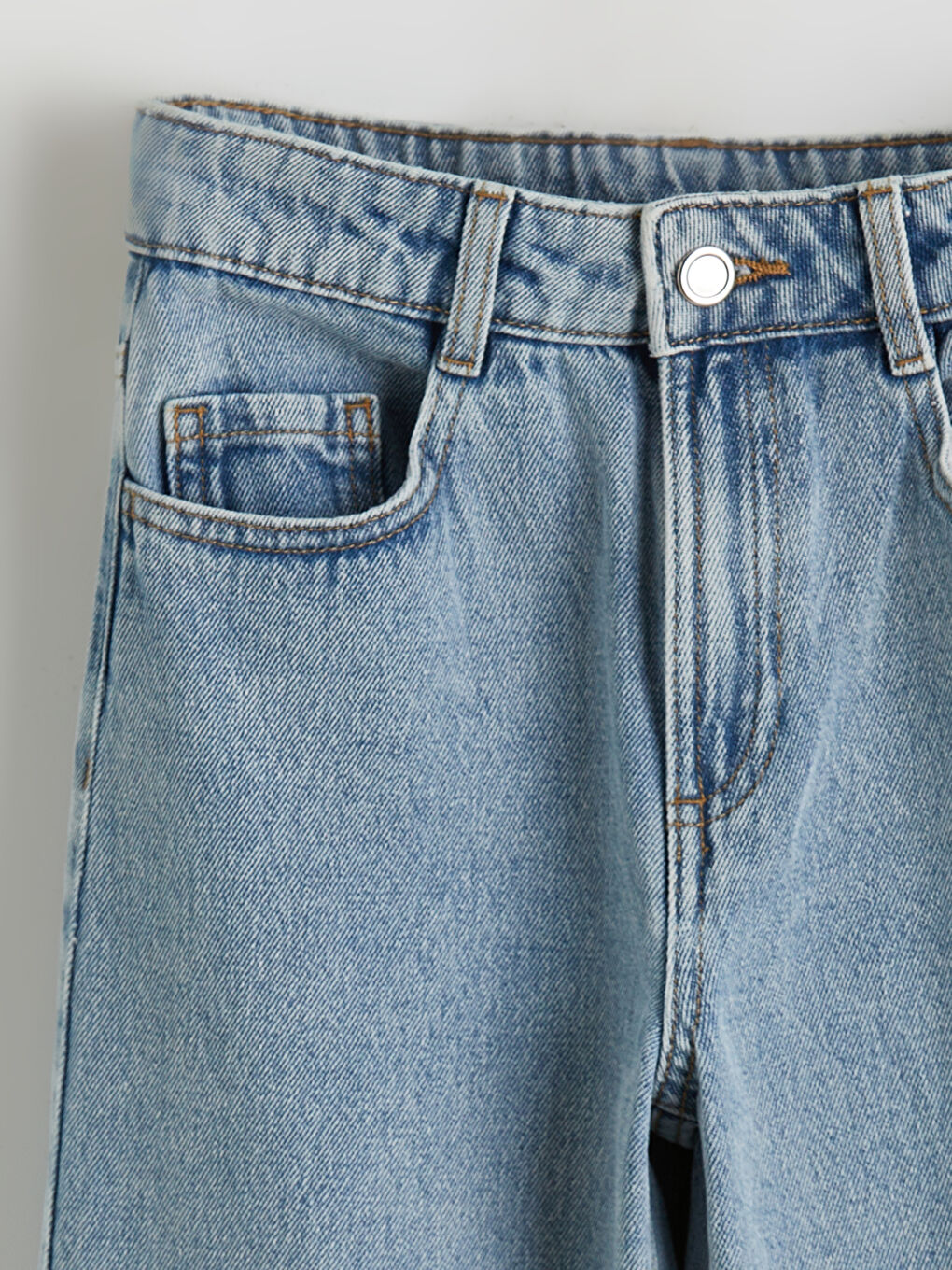 Dečije široke farmerke sa širokim nogavicama-1