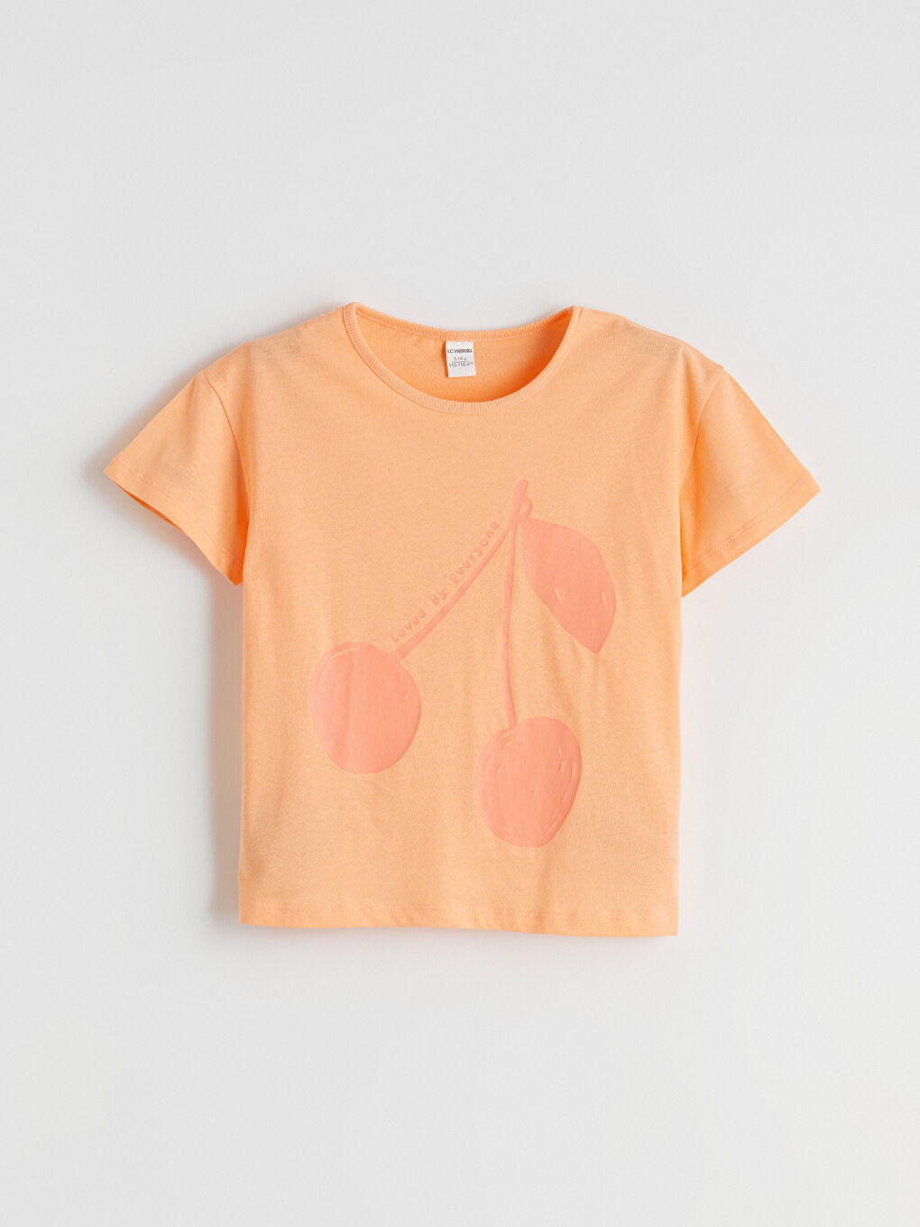 Девочки Коралловый Футболка
