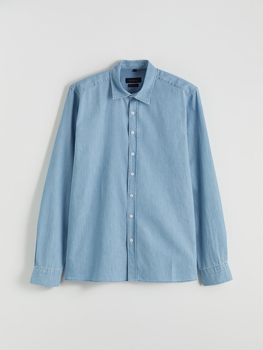 Mavi Regular Fit Gabardin Erkek Gömlek-4