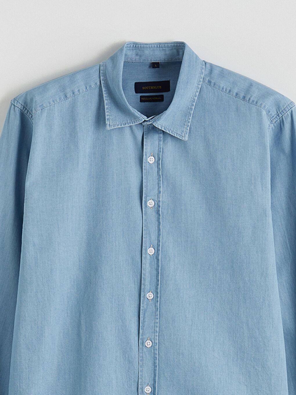 Mavi Regular Fit Gabardin Erkek Gömlek-5